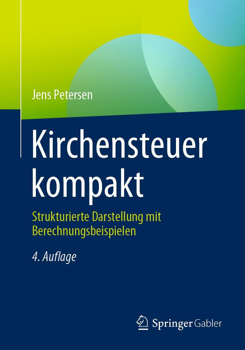 Cover: 9783658236830 | Kirchensteuer kompakt | Jens Petersen | Taschenbuch | xv | Deutsch