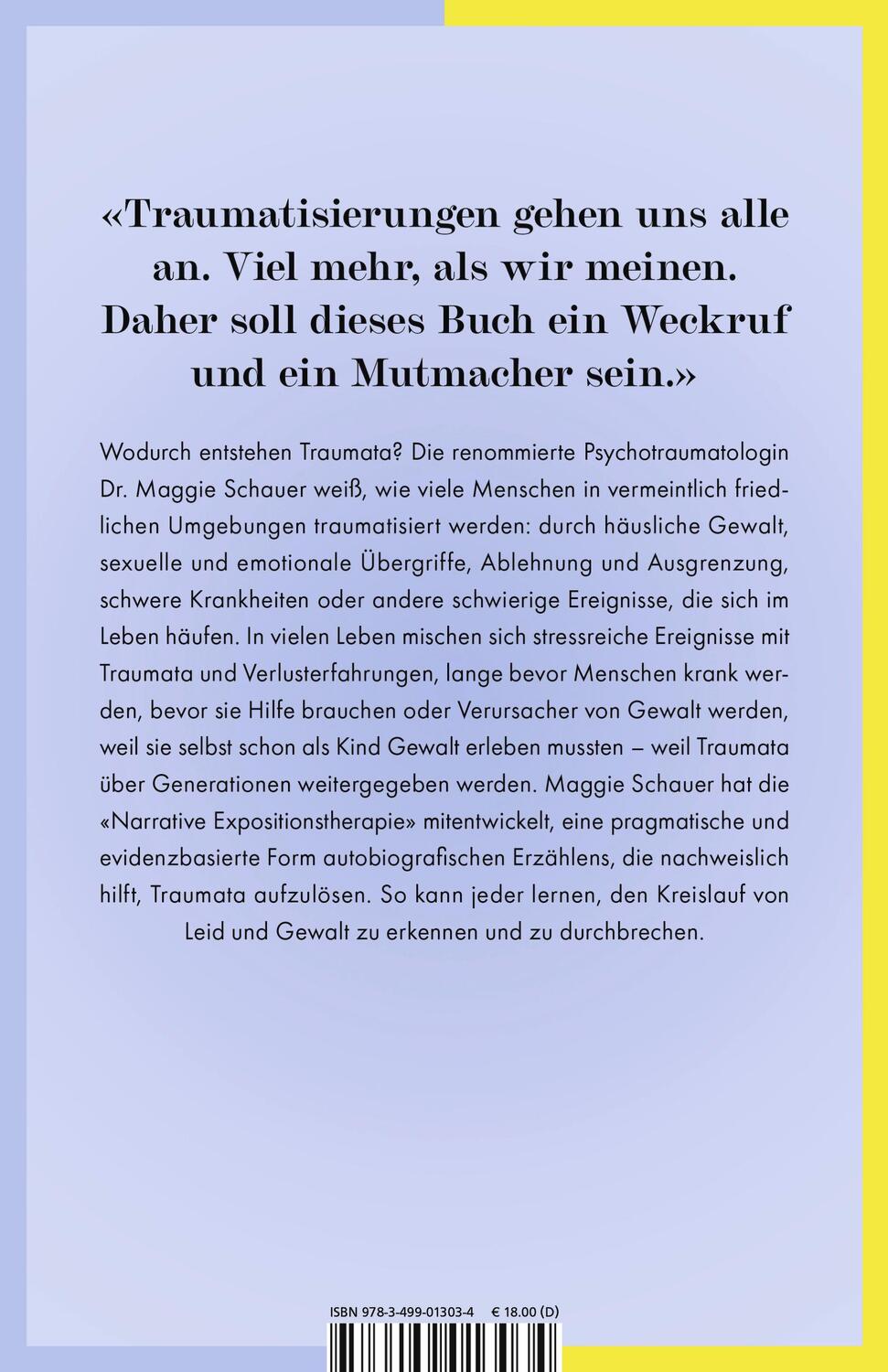 Rückseite: 9783499013034 | Die einfachste Psychotherapie der Welt | Maggie Schauer | Taschenbuch