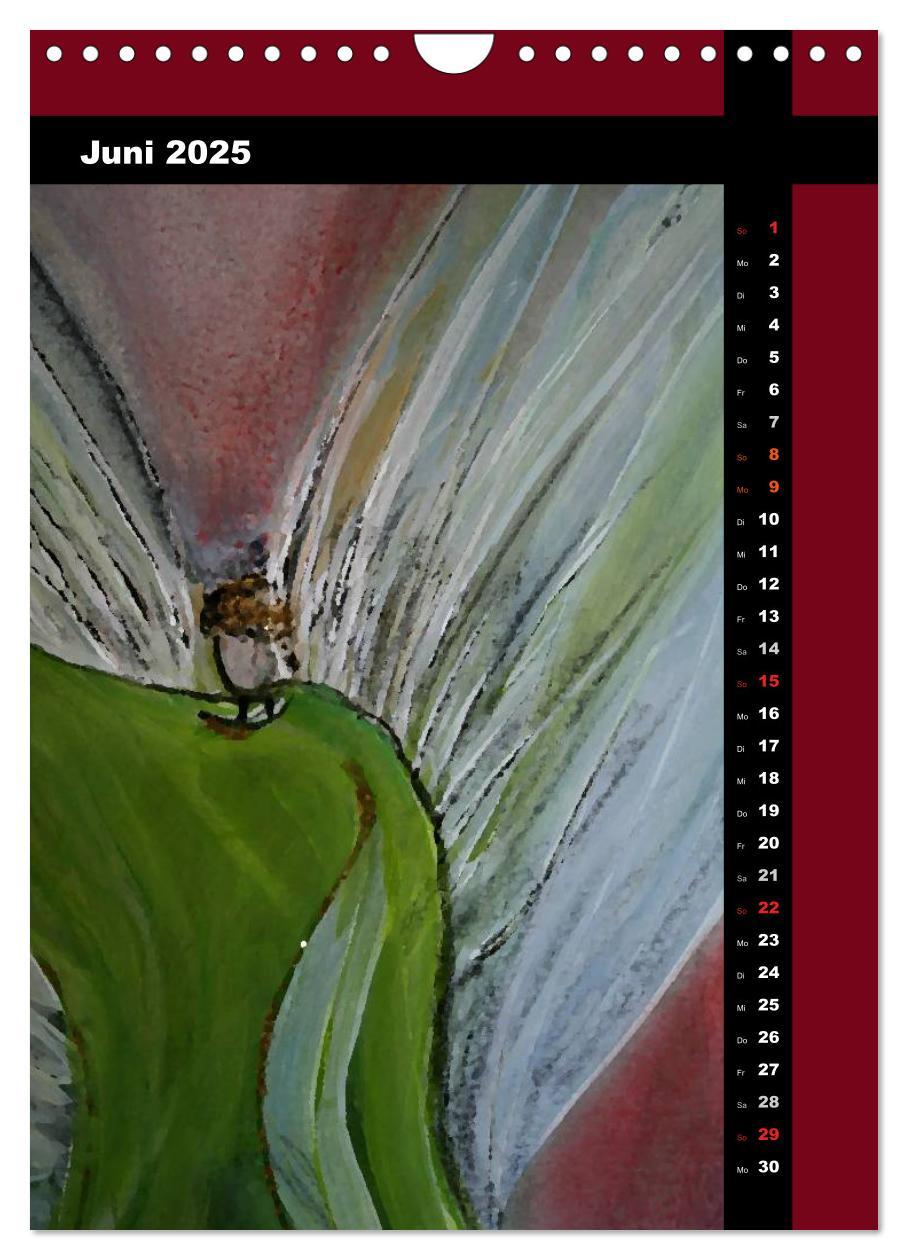 Bild: 9783457056745 | Farbenfrohe Engel (Wandkalender 2025 DIN A4 hoch), CALVENDO...