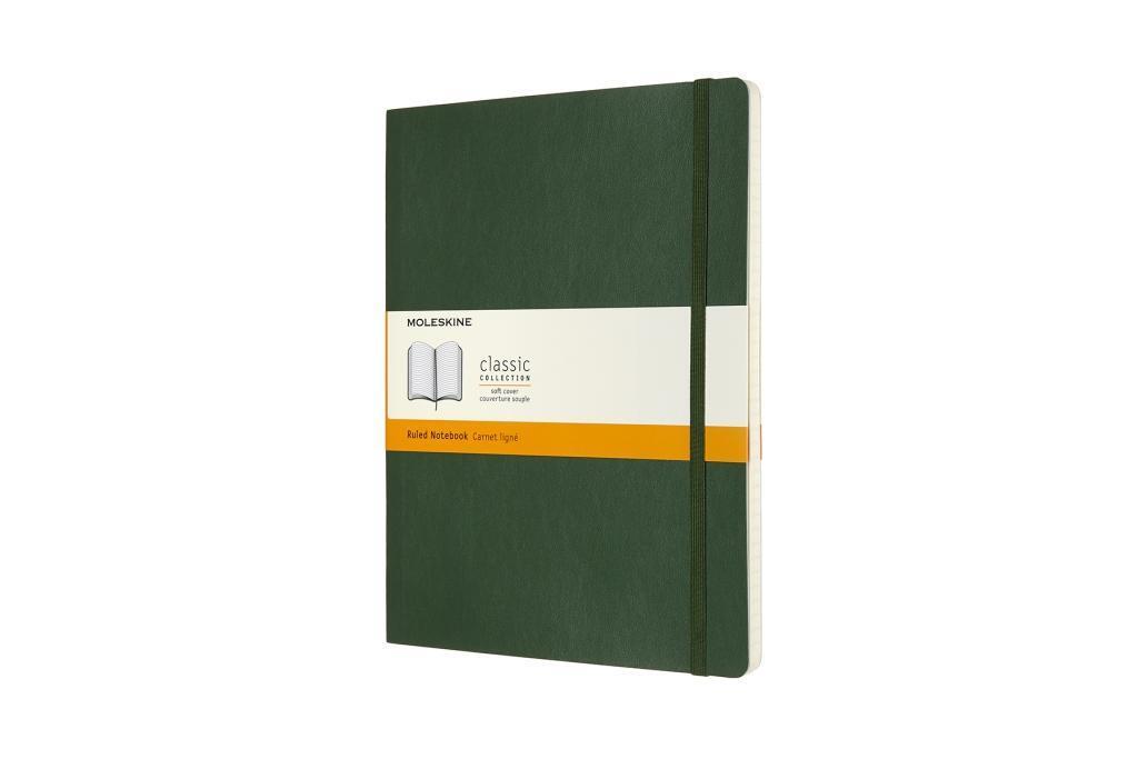 Cover: 8053853600059 | Moleskine Notizbuch XL, Liniert, Myrtengrün | Moleskine | Notizbücher