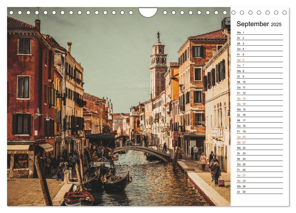 Bild: 9783435536290 | Traumstadt Venedig (Wandkalender 2025 DIN A4 quer), CALVENDO...