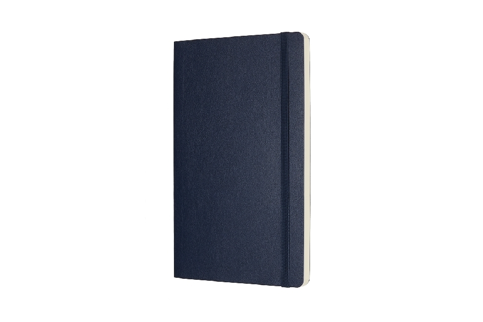 Bild: 8055002854757 | Moleskine Notizbuch Large/A5, Blanko, Soft Cover, Saphir | Taschenbuch