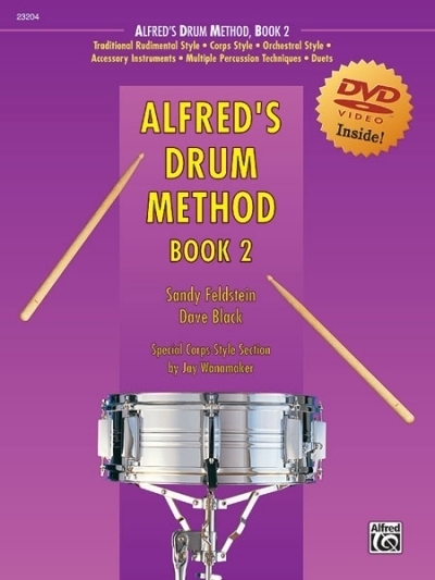 Cover: 9780739037478 | Alfred's Drum Method, Book 2 | (incl. DVD) | Dave Black (u. a.) | Buch