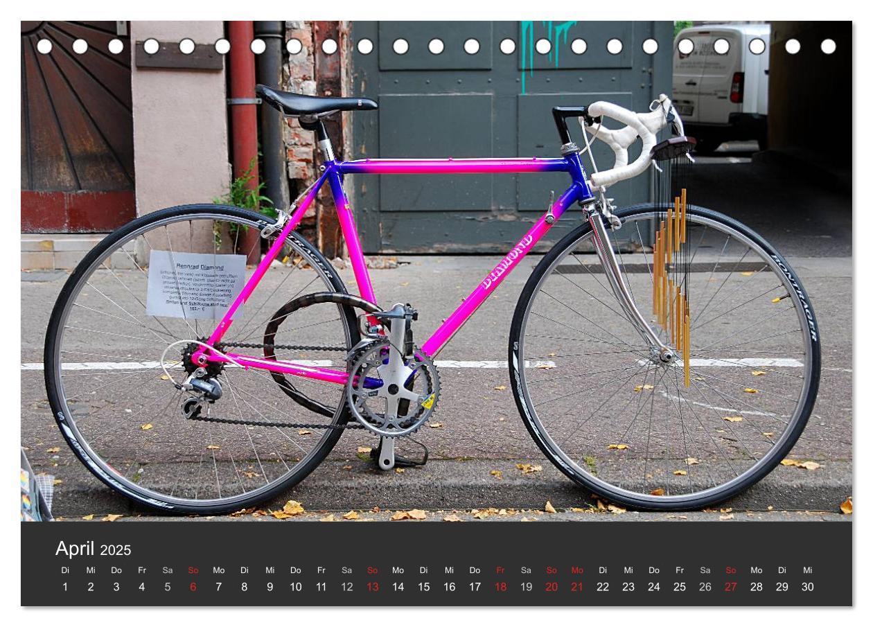 Bild: 9783435669028 | Das Fahrrad 2025 (Tischkalender 2025 DIN A5 quer), CALVENDO...