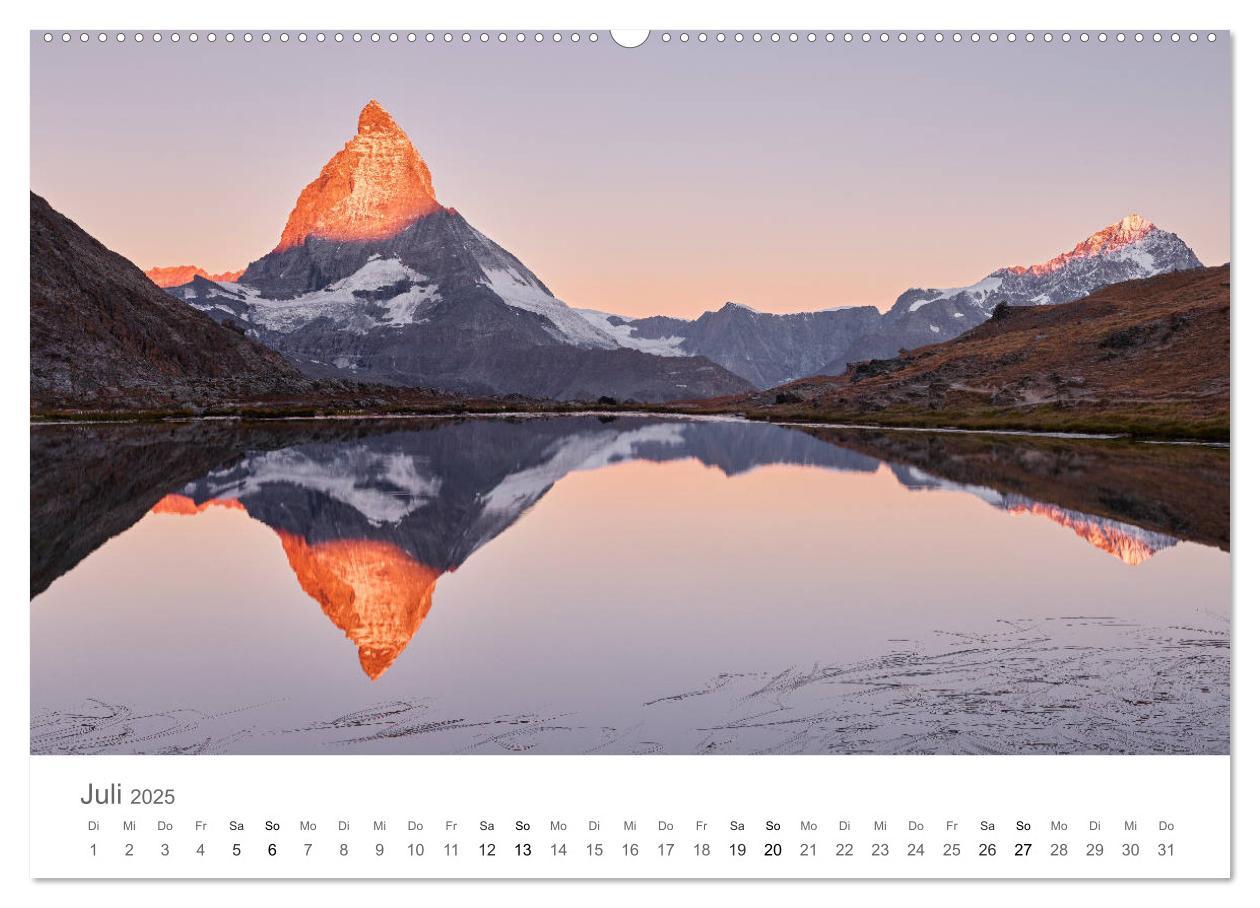 Bild: 9783435375769 | Die Schönheit der Alpen (Wandkalender 2025 DIN A2 quer), CALVENDO...