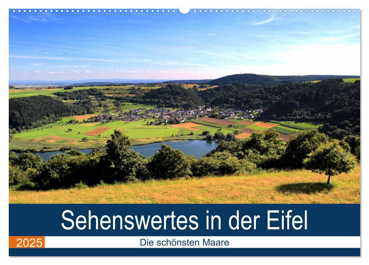 Cover: 9783435407125 | Sehenswertes in der Eifel - Die schönsten Maare (Wandkalender 2025...