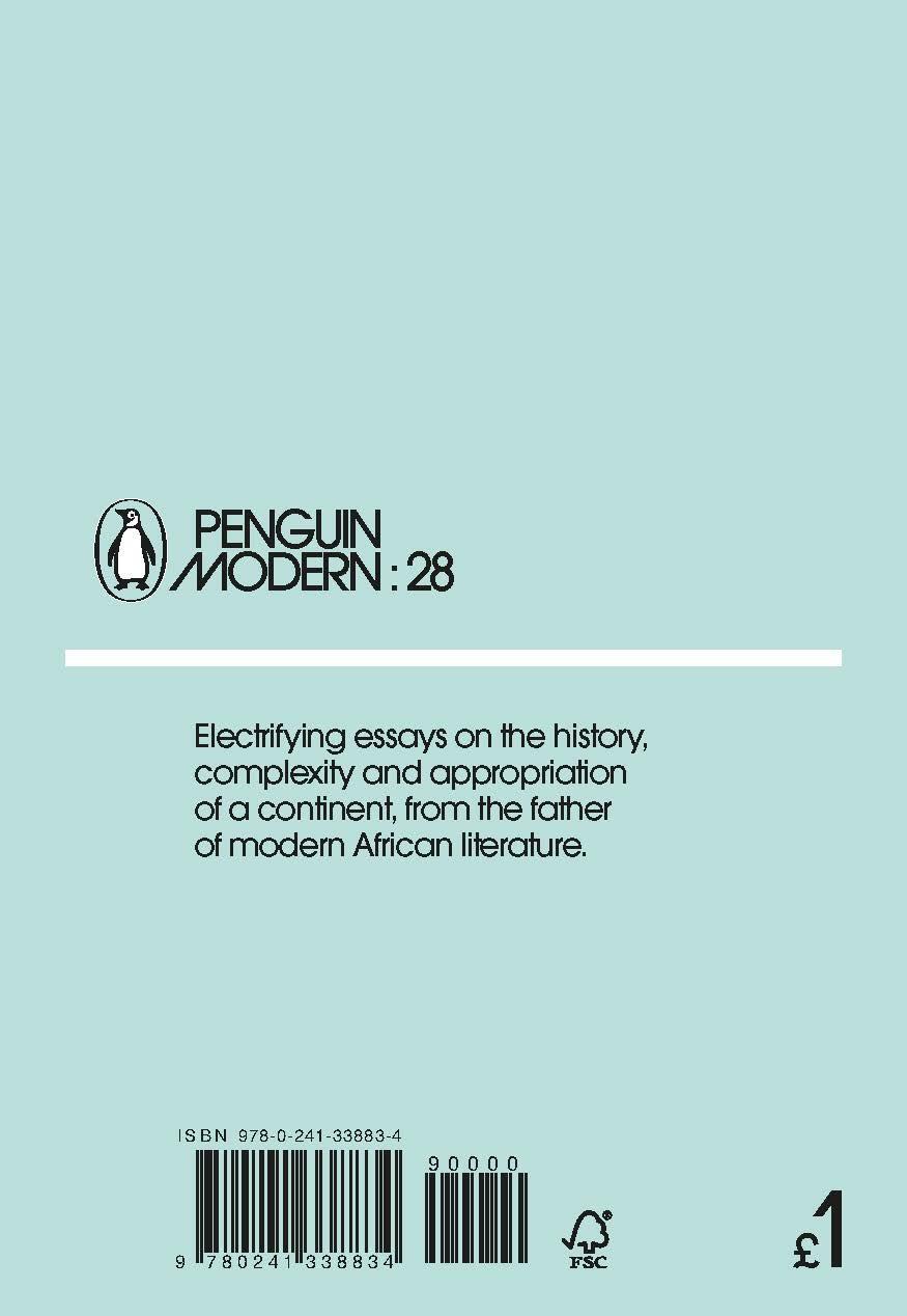 Rückseite: 9780241338834 | Africa's Tarnished Name | Penguin Modern 28 | Chinua Achebe | Buch