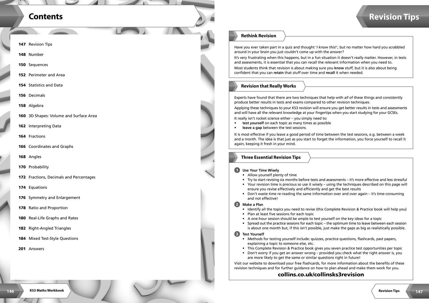 Bild: 9780008551445 | Ks3 Maths Foundation Level All-In-One Complete Revision and...