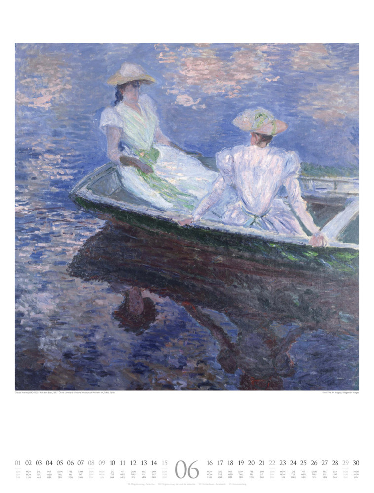 Bild: 9783838425696 | Claude Monet - Wasser und Licht Kalender 2025 | Claude Monet (u. a.)