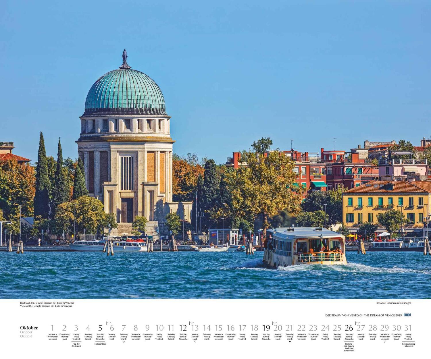 Bild: 4250809652740 | Der Traum von Venedig 2025 - Wandkalender 60,0 x 50,0 cm -...