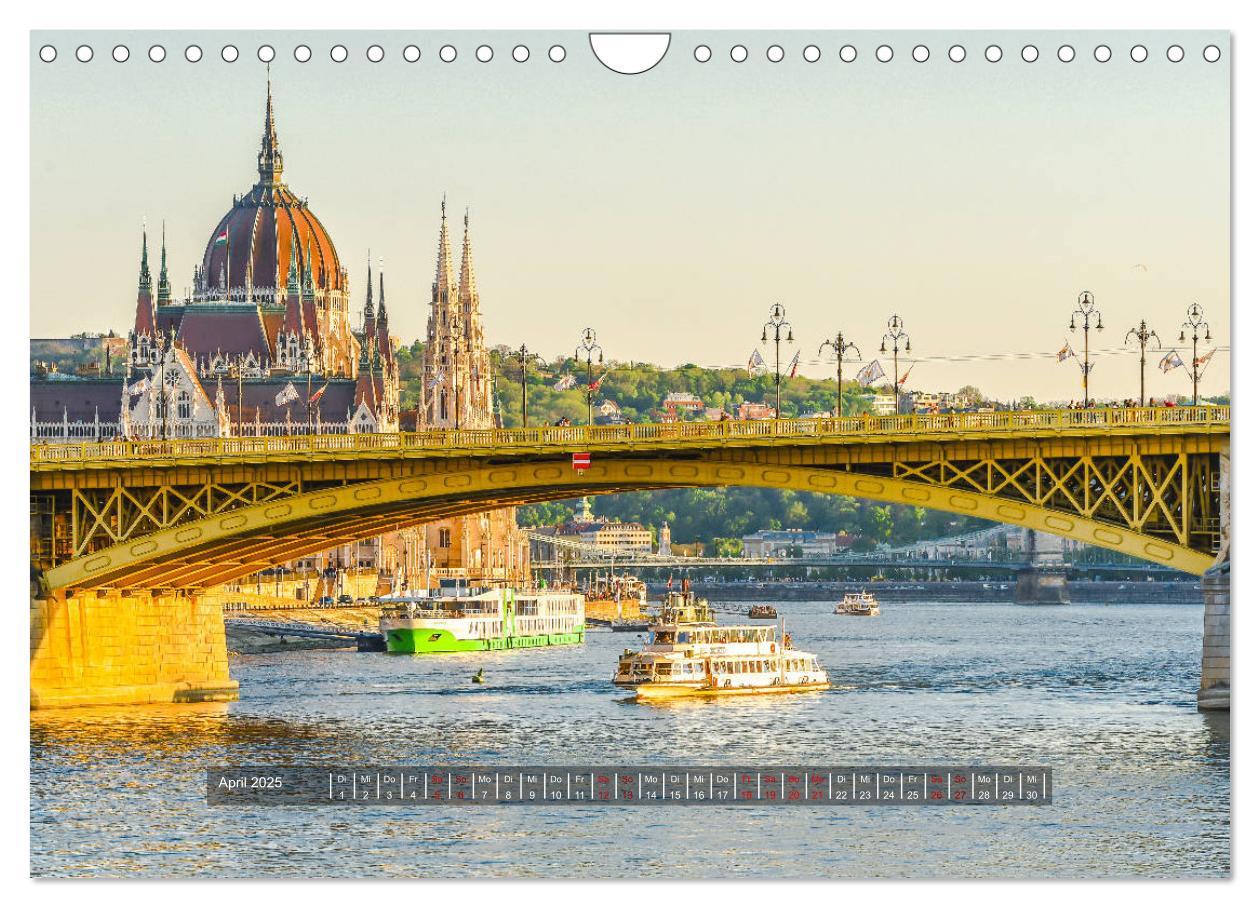 Bild: 9783435144983 | Budapest - Die Stadt an der Donau (Wandkalender 2025 DIN A4 quer),...