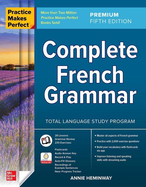 Cover: 9781266005596 | Practice Makes Perfect: Complete French Grammar, Premium | Heminway