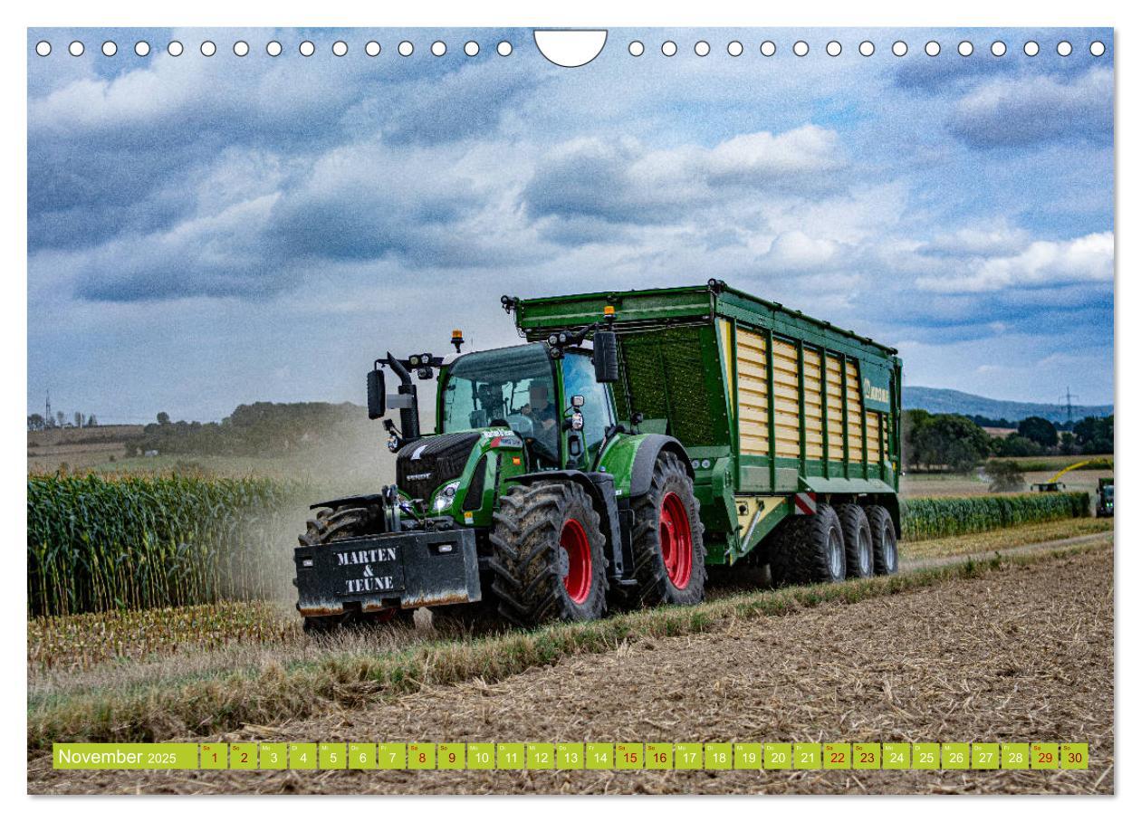 Bild: 9783435184521 | Landwirtschaft - Maisernte (Wandkalender 2025 DIN A4 quer),...