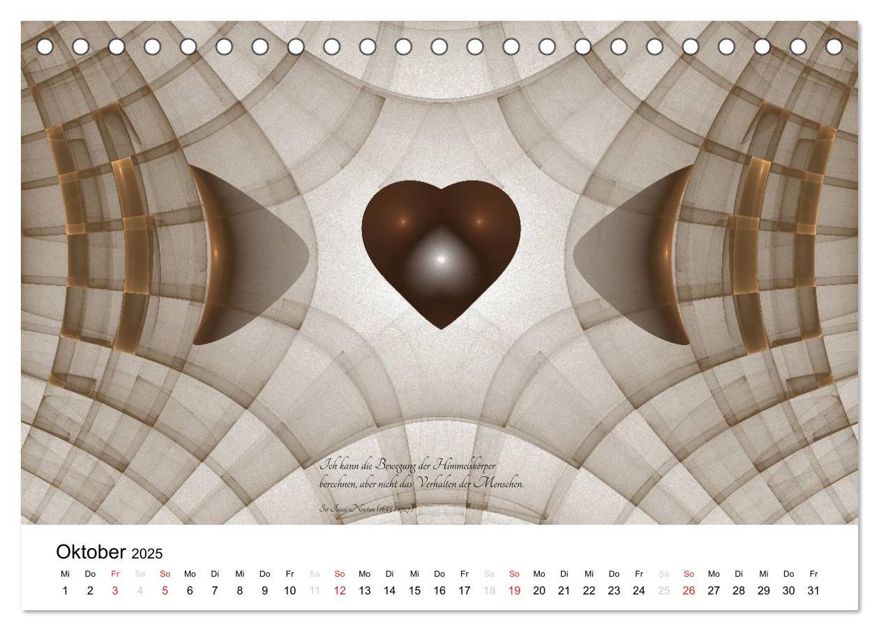 Bild: 9783435572533 | Mathematik - Grafiken und Zitate 2025 (Tischkalender 2025 DIN A5...