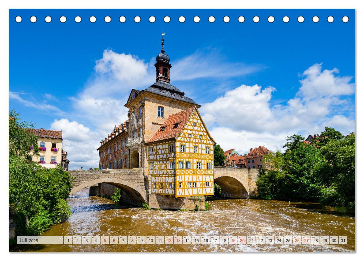 Bild: 9783435228508 | Bamberg Impressionen (Tischkalender 2025 DIN A5 quer), CALVENDO...