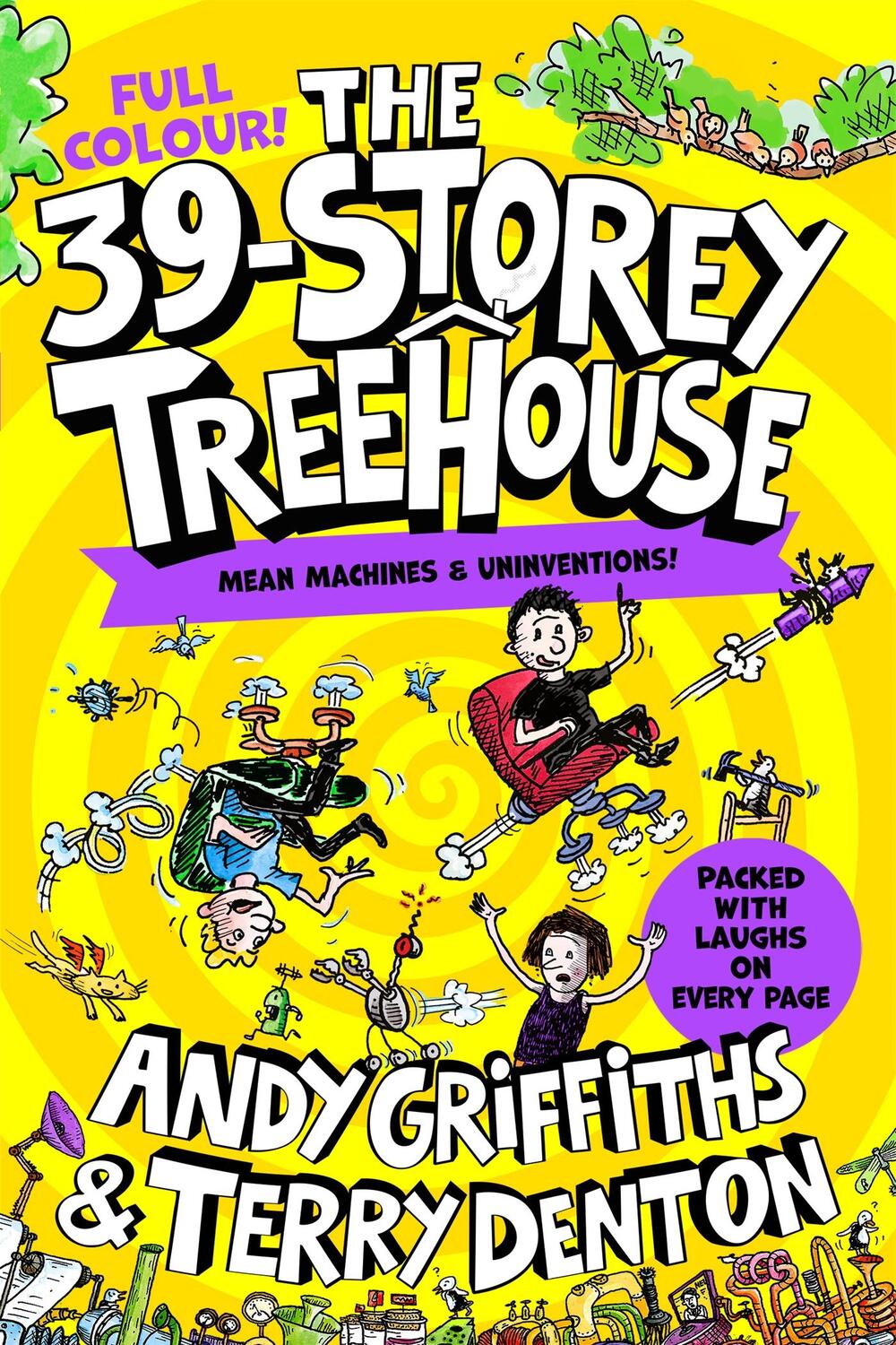 Cover: 9781035044450 | The 39-Storey Treehouse | Colour Edition! | Andy Griffiths | Buch