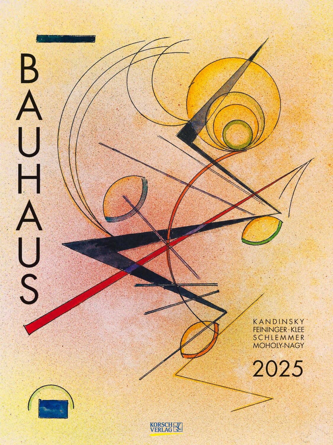 Cover: 9783731879169 | Bauhaus 2025 | Verlag Korsch | Kalender | Spiralbindung | 14 S. | 2025