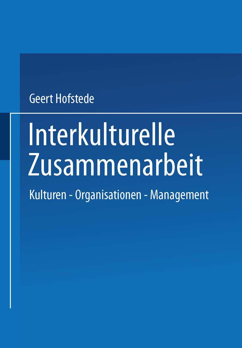 Cover: 9783409131575 | Interkulturelle Zusammenarbeit | Geert Hofstede | Taschenbuch | 328 S.