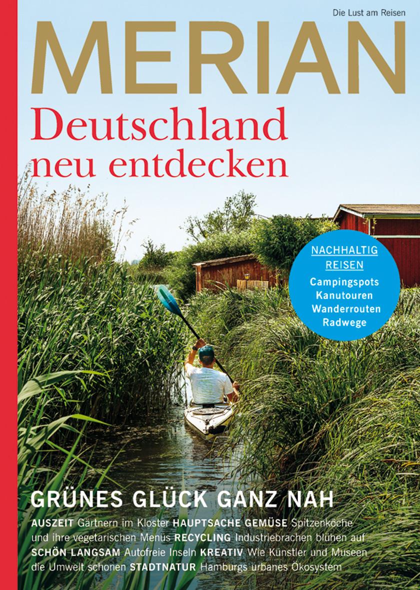 Cover: 9783834233677 | MERIAN Deutschland neu entdecken - Nachhaltig Reisen 08/2022 | Verlag