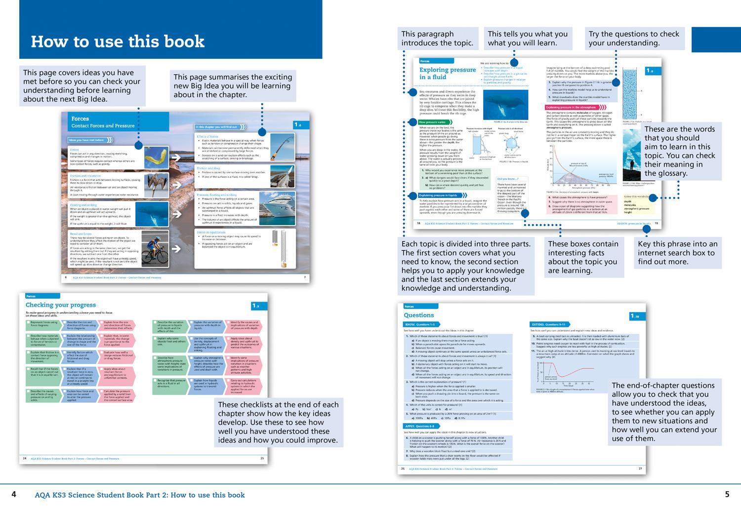 Bild: 9780008215293 | AQA KS3 Science Student Book Part 2 | Ed Walsh (u. a.) | Taschenbuch