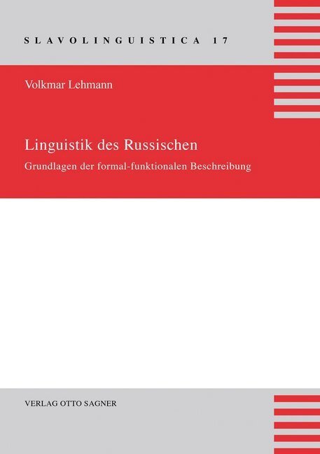 Cover: 9783866883550 | Linguistik des Russischen. Grundlagen der formal-funktionalen...