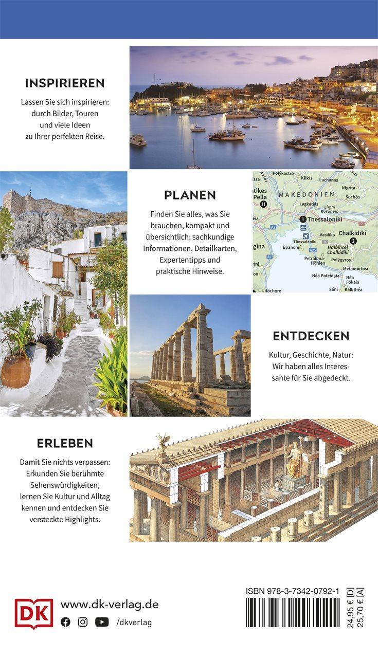 Rückseite: 9783734207921 | Vis-à-Vis Reiseführer Griechenland, Athen &amp; Festland | Reise | Buch