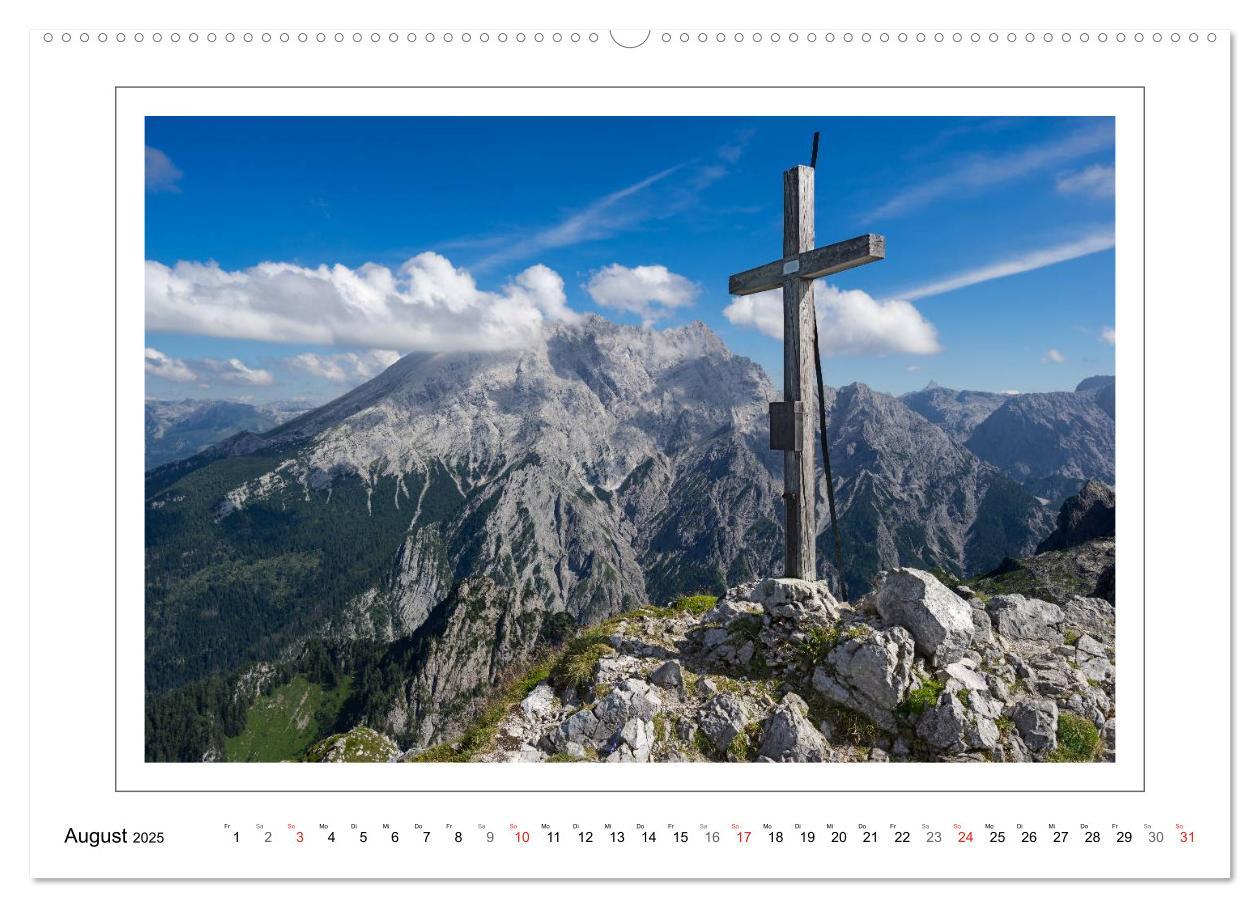 Bild: 9783435457373 | Rund um den Watzmann (Wandkalender 2025 DIN A2 quer), CALVENDO...