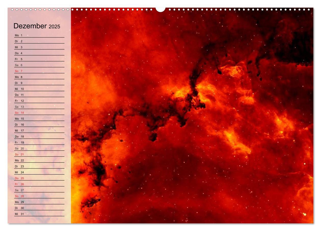 Bild: 9783435483105 | Der Weltraum. Spektakuläre Gasnebel und Galaxien (Wandkalender 2025...