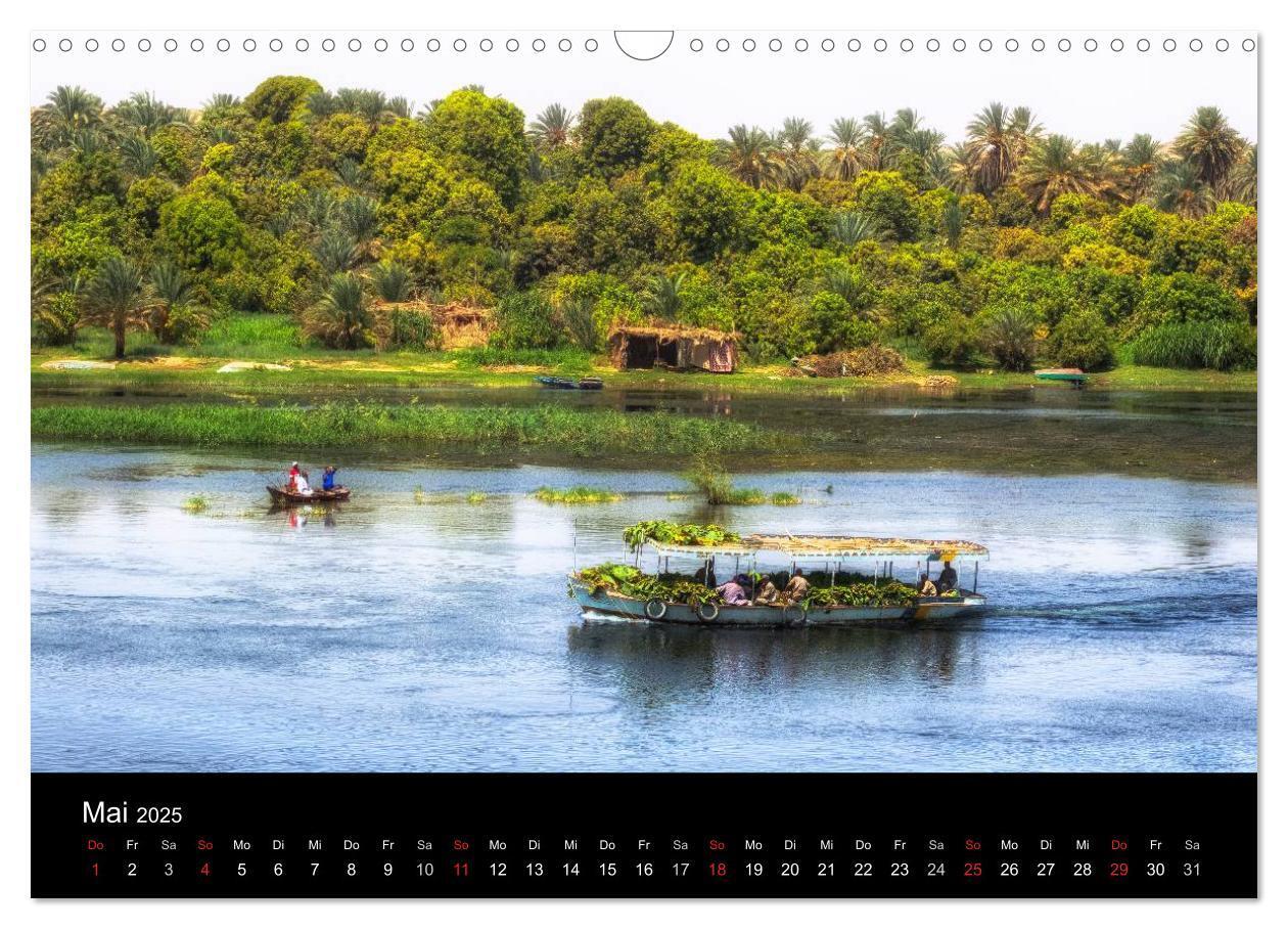 Bild: 9783435576074 | Ägypten (Wandkalender 2025 DIN A3 quer), CALVENDO Monatskalender