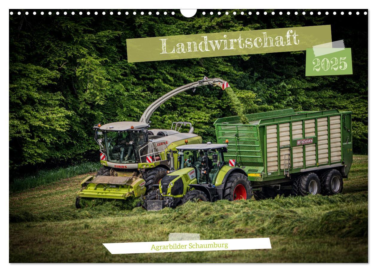 Cover: 9783383947896 | Landwirtschaft 2025 (Wandkalender 2025 DIN A3 quer), CALVENDO...