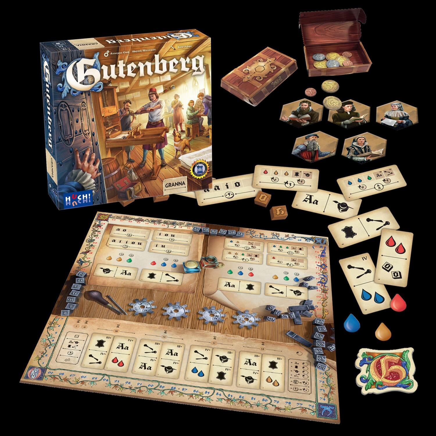 Bild: 4260071882653 | Gutenberg | Katarzyna Cioch (u. a.) | Spiel | Deutsch | 2022