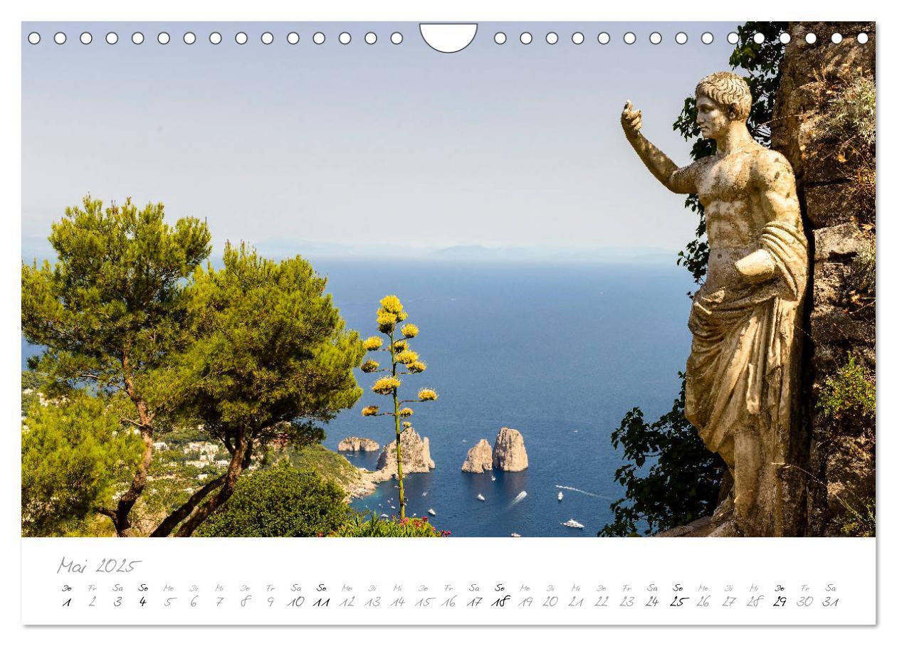 Bild: 9783435211920 | Capri, Insel der Sehnsucht (Wandkalender 2025 DIN A4 quer),...