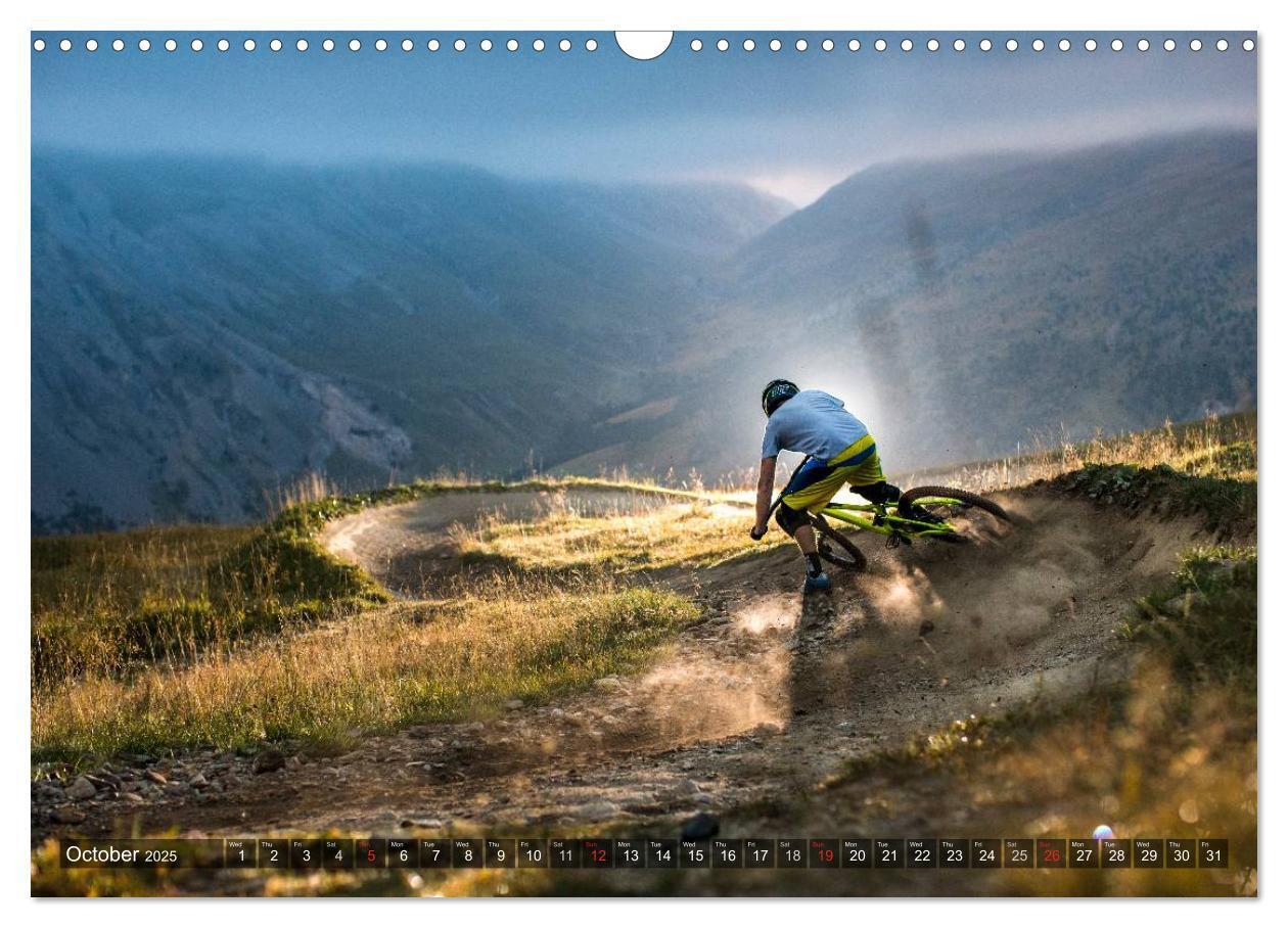 Bild: 9781325995608 | Mountain Bike 2025 by Stef. Candé / UK-Version (Wall Calendar 2025...