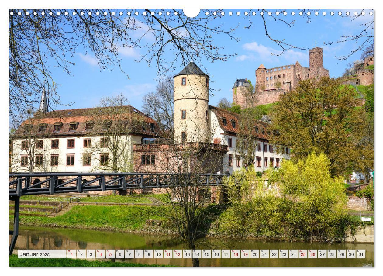 Bild: 9783457184738 | Spaziergang in Wertheim (Wandkalender 2025 DIN A3 quer), CALVENDO...