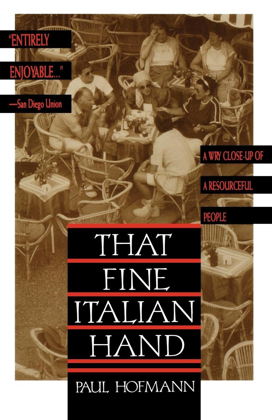 Cover: 9780805017298 | That Fine Italian Hand | Paul Hofmann | Taschenbuch | Paperback | 2000