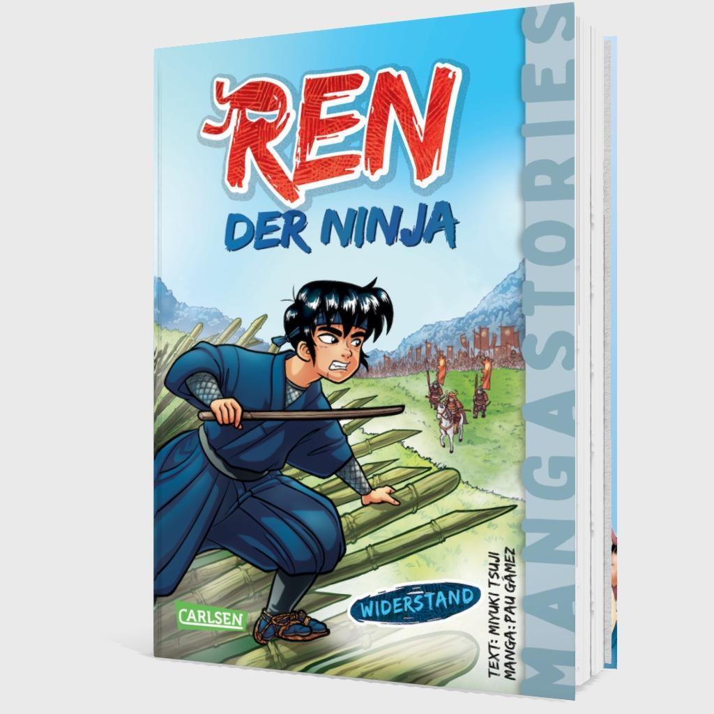 Bild: 9783551656551 | REN, der Ninja Band 2 - Widerstand | Miyuki Tsuji | Buch | 256 S.