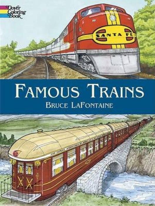 Cover: 9780486440095 | Famous Trains Coloring Book | Bruce Lafontaine | Taschenbuch | 2005