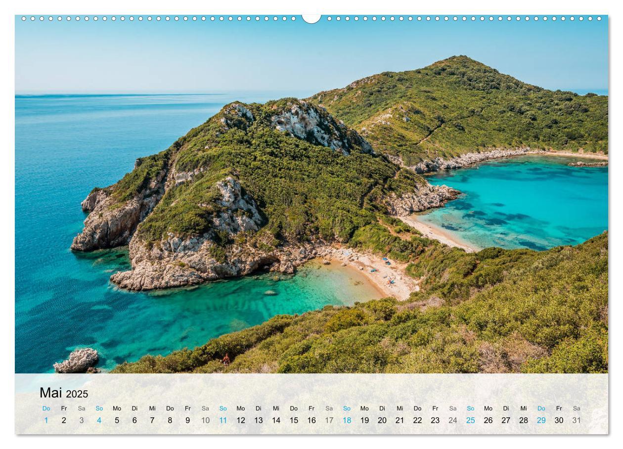 Bild: 9783435108725 | Insel Korfu - Trauminsel im Ionischen Meer (Wandkalender 2025 DIN...