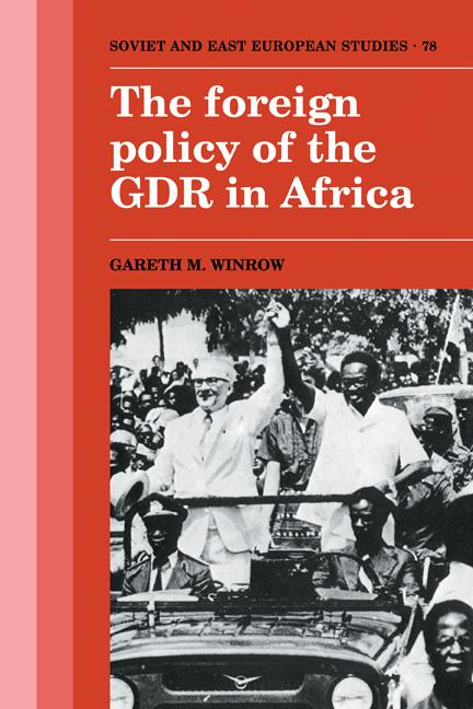 Cover: 9780521122597 | The Foreign Policy of the Gdr in Africa | Gareth M. Winrow | Buch