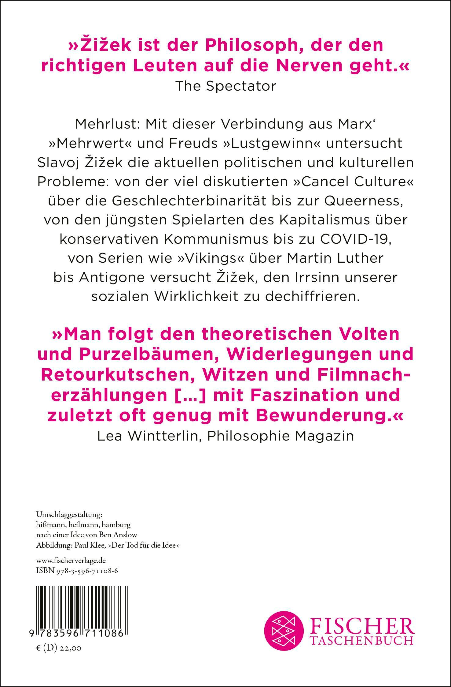 Rückseite: 9783596711086 | Die Paradoxien der Mehrlust | Ein Leitfaden für die Nichtverwirrten