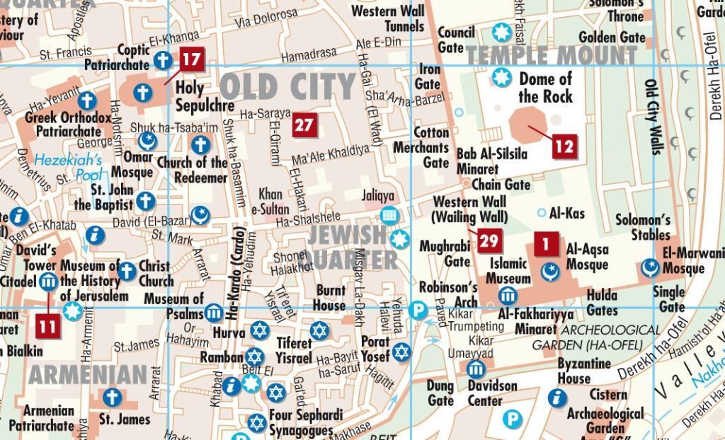 Bild: 9783866093324 | Jerusalem 1 : 8 000 | (Land-)Karte | Borch Maps | Deutsch | 2005