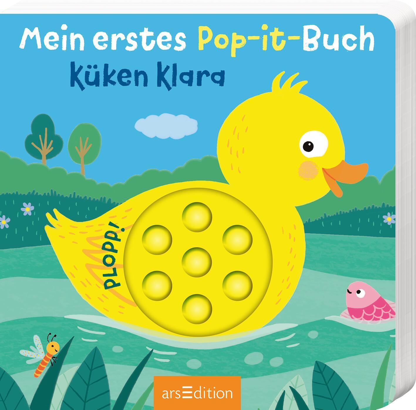 Cover: 9783845853246 | Mein erstes Pop-it-Buch - Küken Klara | Plopp! | Buch | 10 S. | 2023