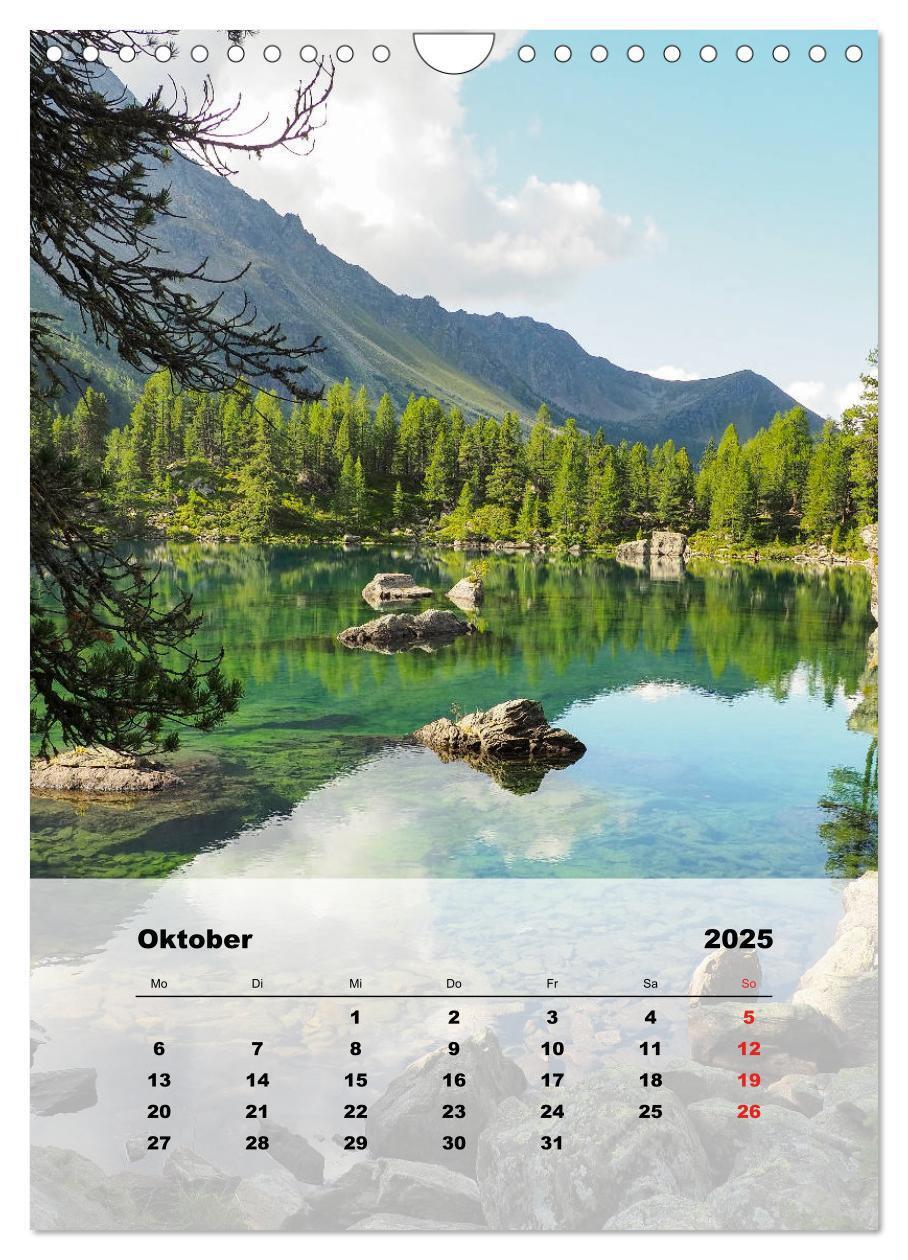 Bild: 9783435973033 | Bergwelten (Wandkalender 2025 DIN A4 hoch), CALVENDO Monatskalender