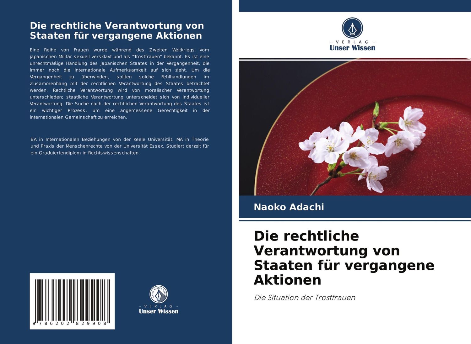 Cover: 9786202829908 | Die rechtliche Verantwortung von Staaten für vergangene Aktionen