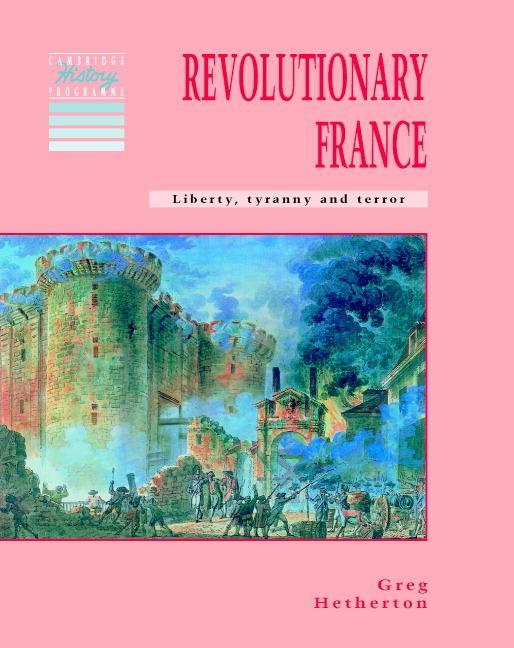 Cover: 9780521409148 | Revolutionary France | Greg Hetherton | Taschenbuch | Paperback | 1992