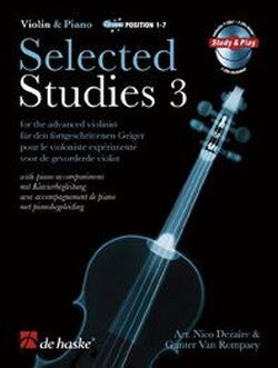 Cover: 9789043129060 | Selected Studies 3 | De Haske Study and Play | Buch + CD | 2008