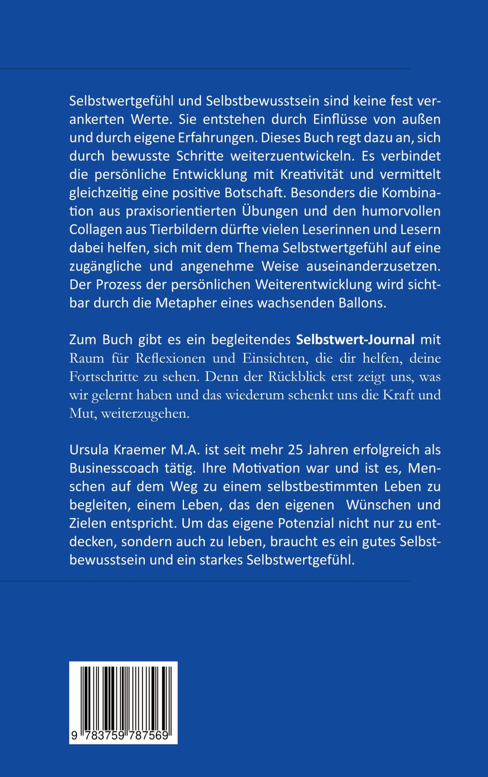 Rückseite: 9783759787569 | Das Beste für ein starkes Ich | Ursula Kraemer | Taschenbuch | 188 S.