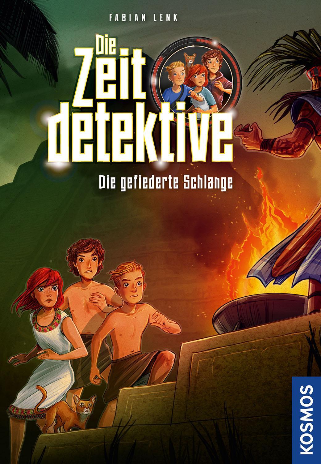 Cover: 9783440178409 | Die Zeitdetektive, 4, Die gefiederte Schlange | Fabian Lenk | Buch