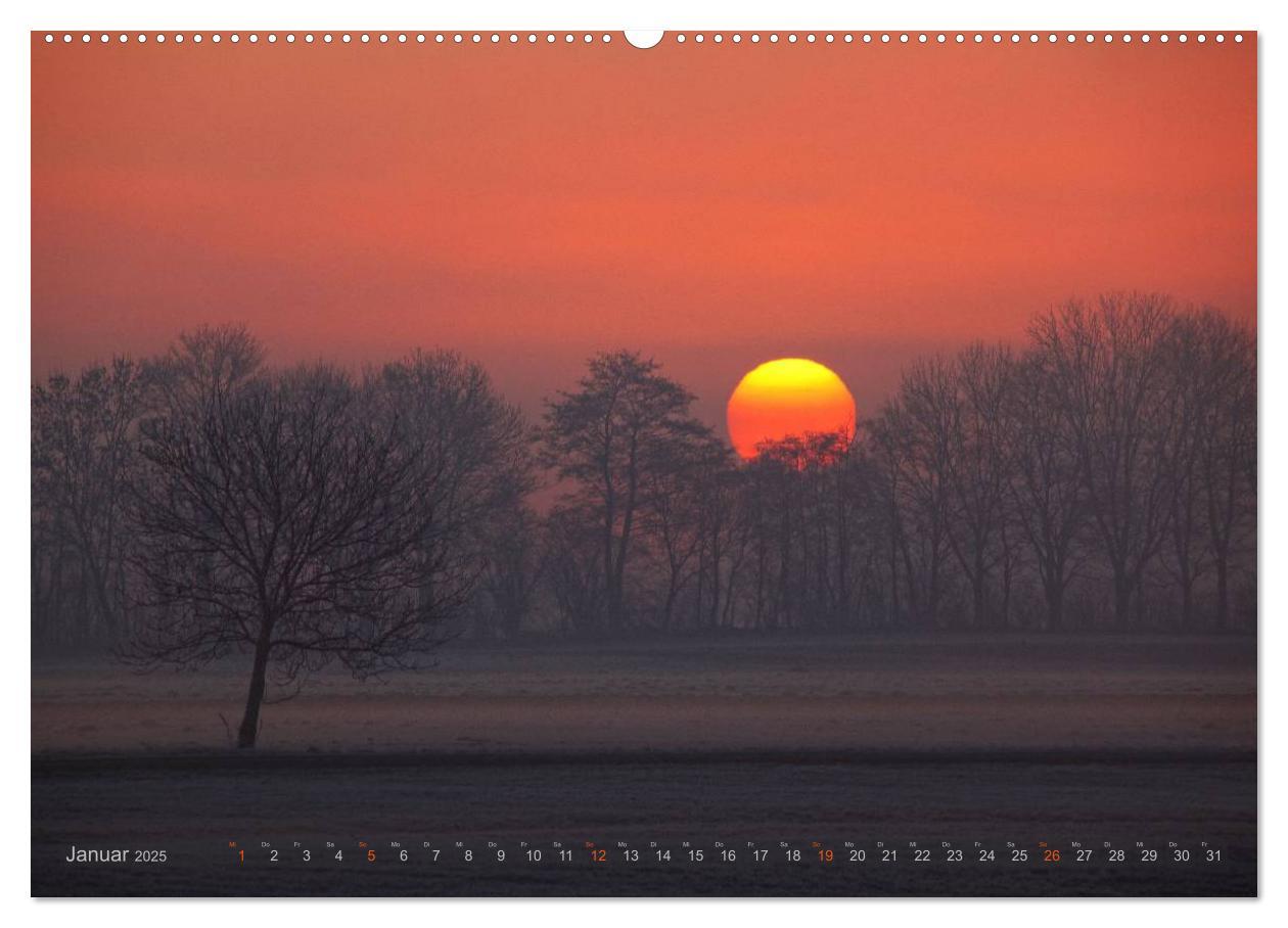 Bild: 9783435750177 | Zauberhafte Abendstimmung (Wandkalender 2025 DIN A2 quer), CALVENDO...