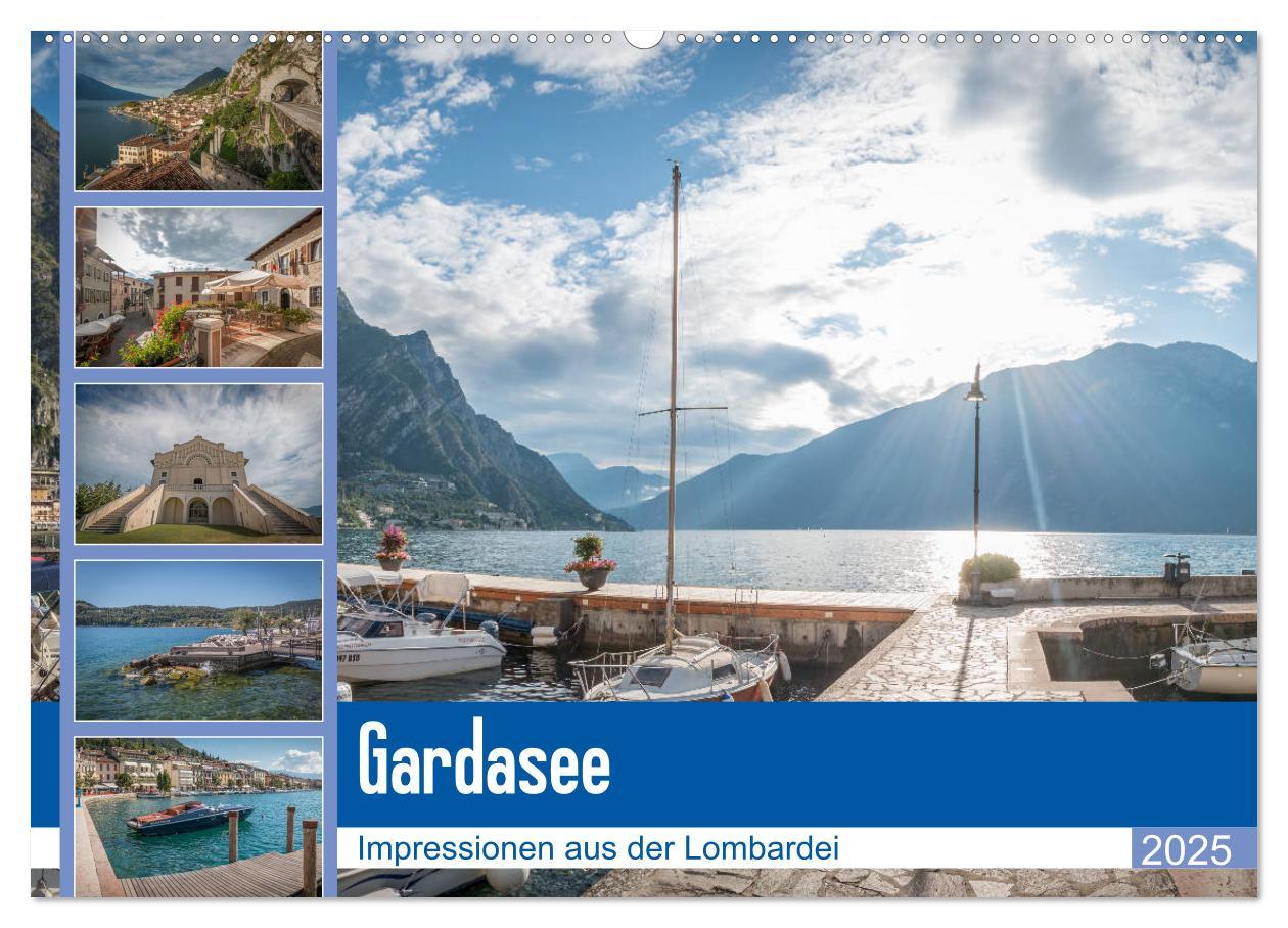 Cover: 9783435436026 | Gardasee - Impressionen aus der Lombardei (Wandkalender 2025 DIN A2...